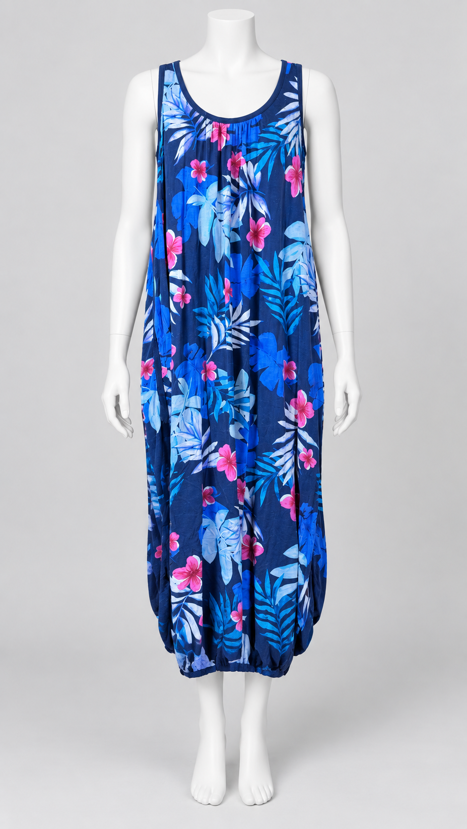 Secret Treasures Women's 2X Floral Sleeveless Night gown