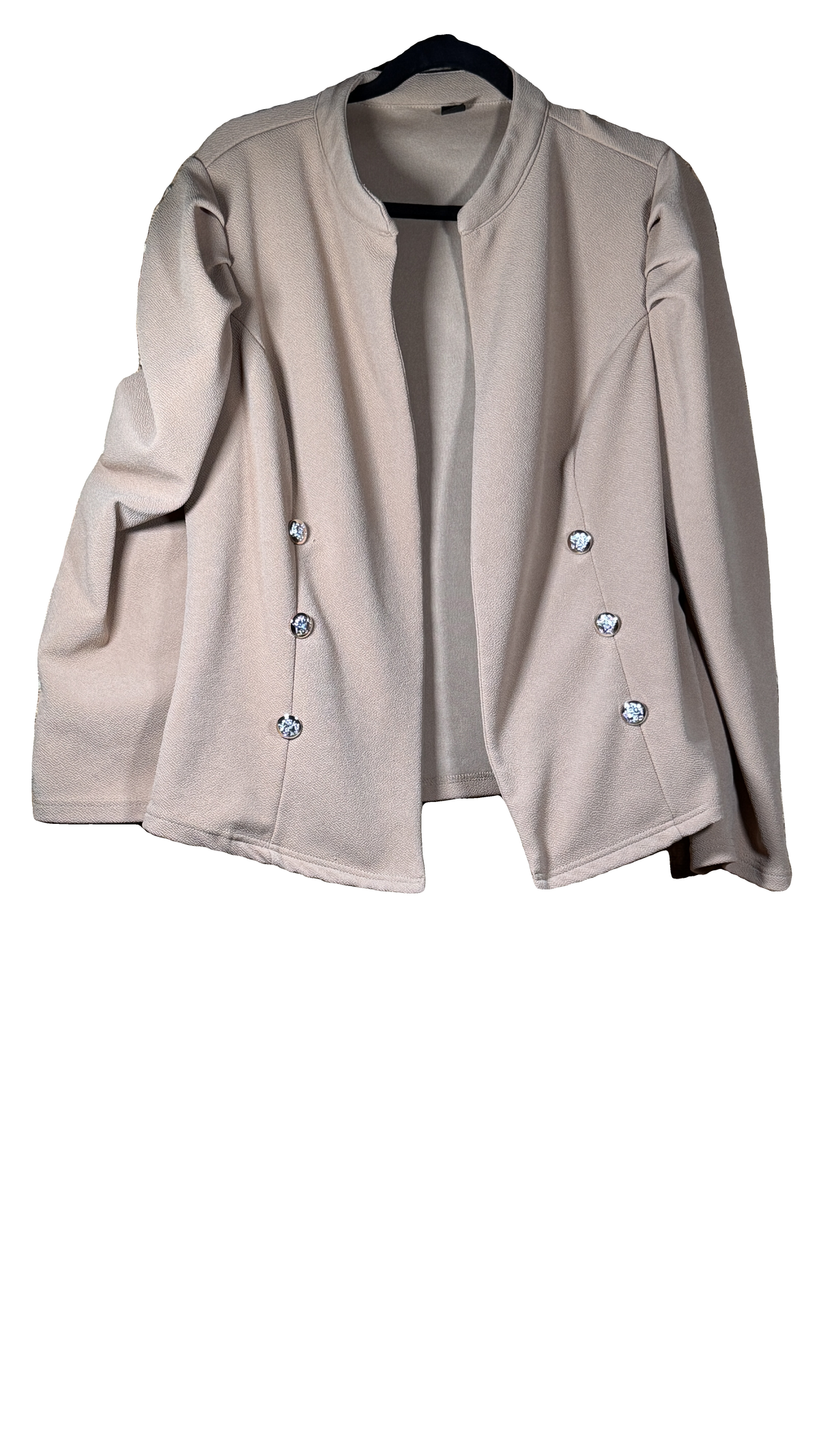 SHEIN Curve Women's 2XL Blazer with Crest Buttons