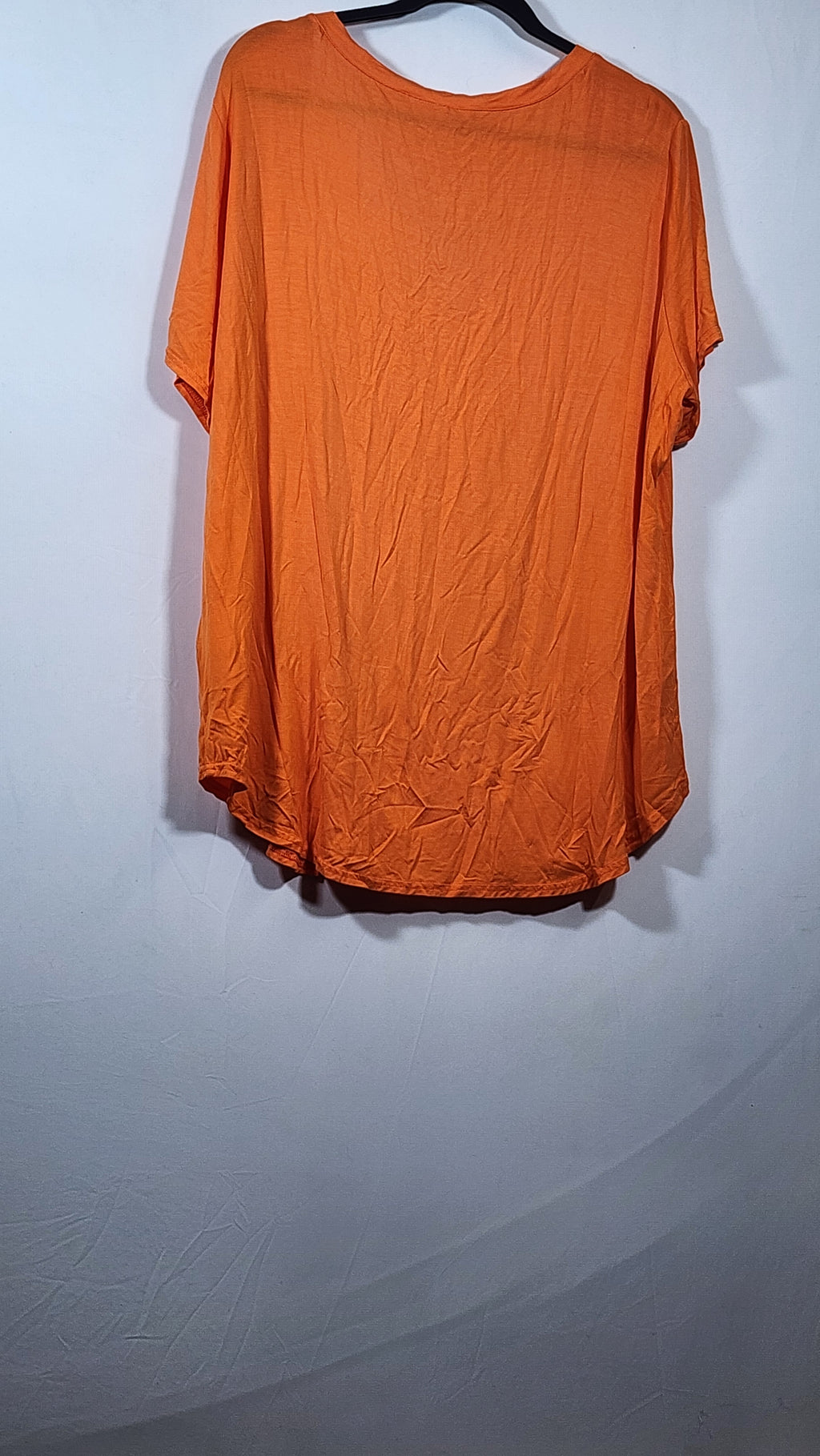 Women's 2XL V-Neck Short Sleeve Lightweight Casual Top