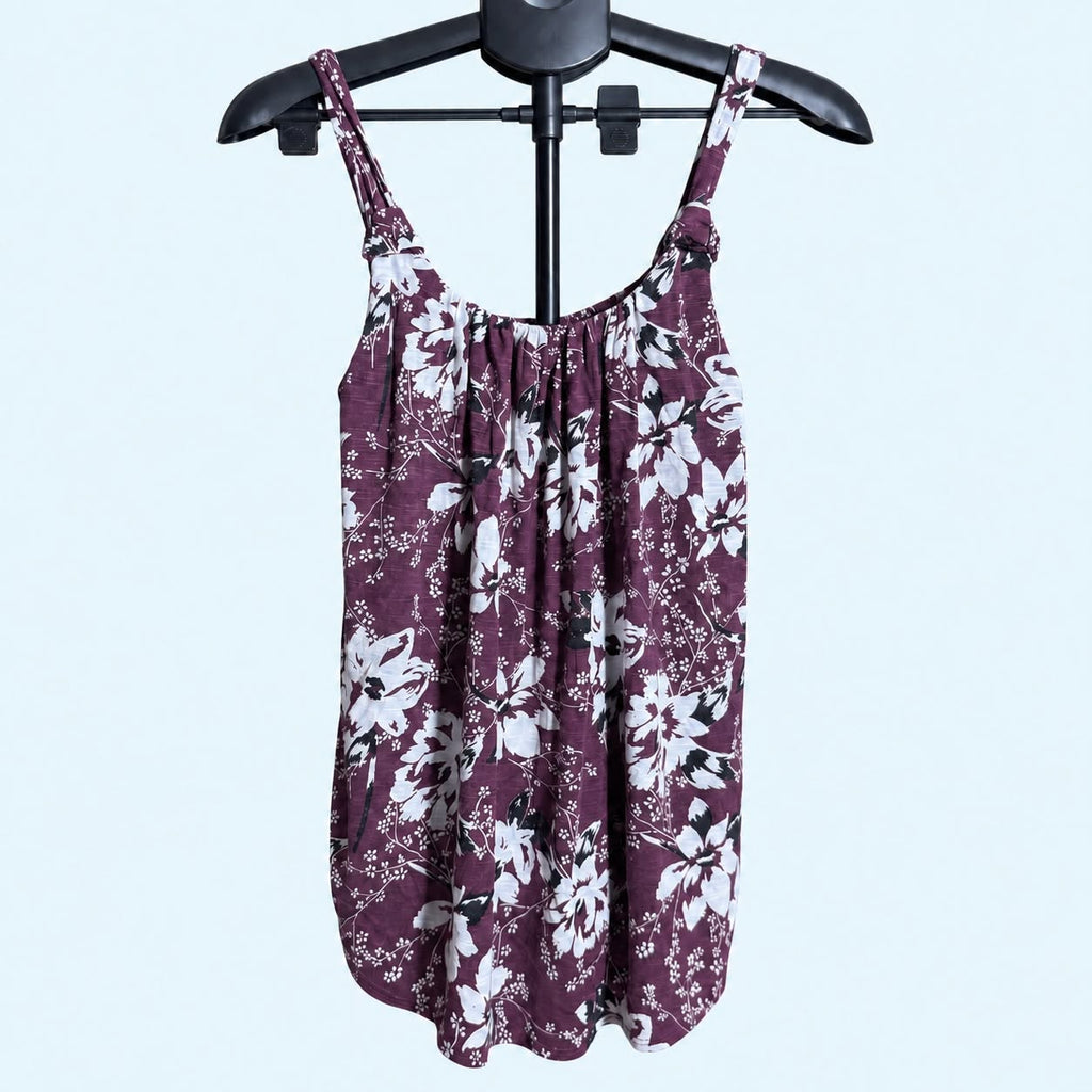 Maurices Women's Small Floral Strappy Tank - Image 1