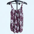 Maurices Women's Small Floral Strappy Tank - Image 1