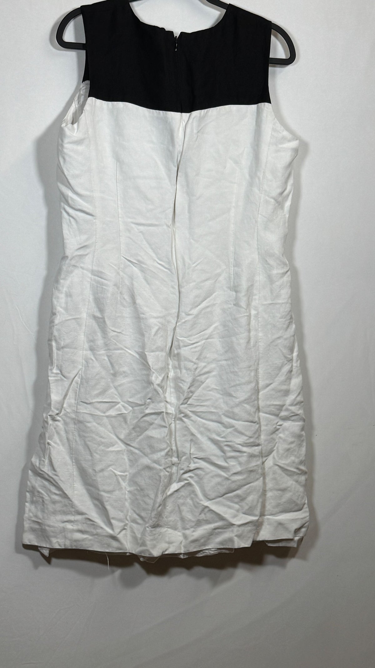 Ann Taylor Women's 14 Linen-Rayon Sleeveless Dress with Button Detail - Image 3