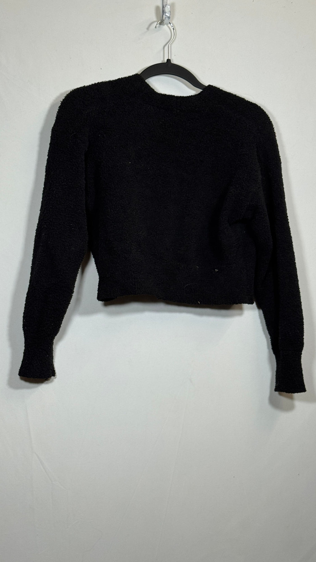 Forever 21 Women's Small Cropped Long Sleeve Knit Cardigan - Image 4