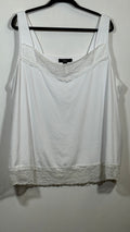 Ellos Women's 2X Lace-Trim Camisole Tank Top Size 26/28 - Image 1