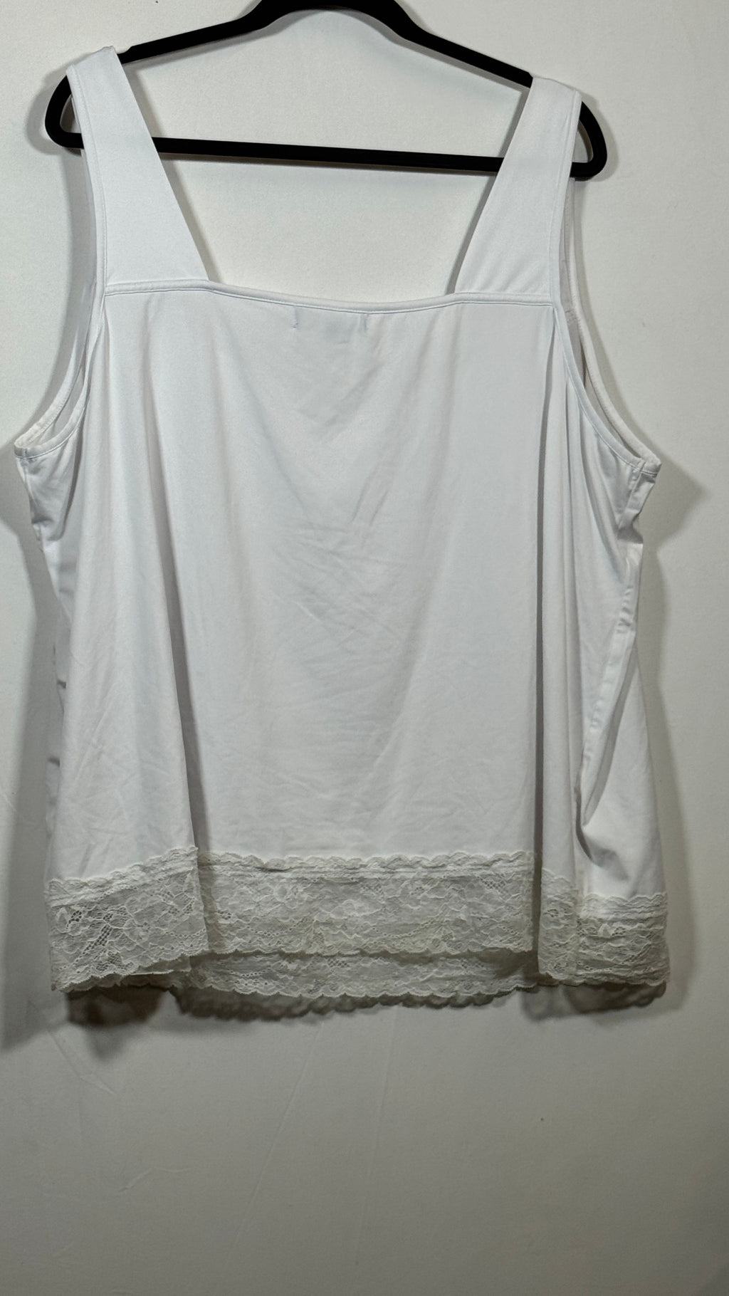 Ellos Women's 2X Lace-Trim Camisole Tank Top Size 26/28 - Image 2