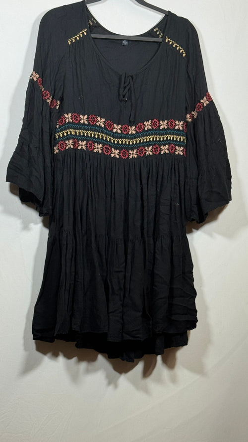 American Eagle Outfitters Women's Small Embroidered Long Sleeve Blouse - Image 1