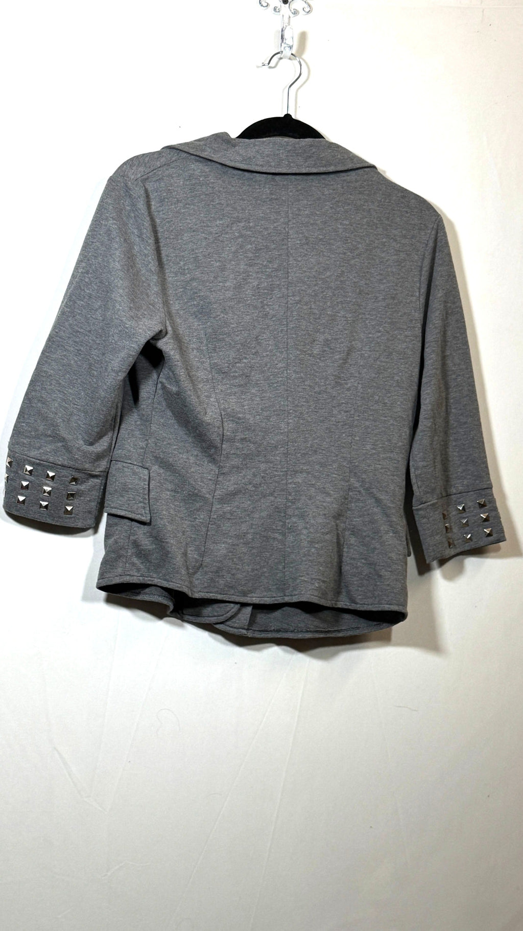 rue21 Women's Medium Cotton-Polyester Blazer with Studded 3/4 Sleeves - Image 3