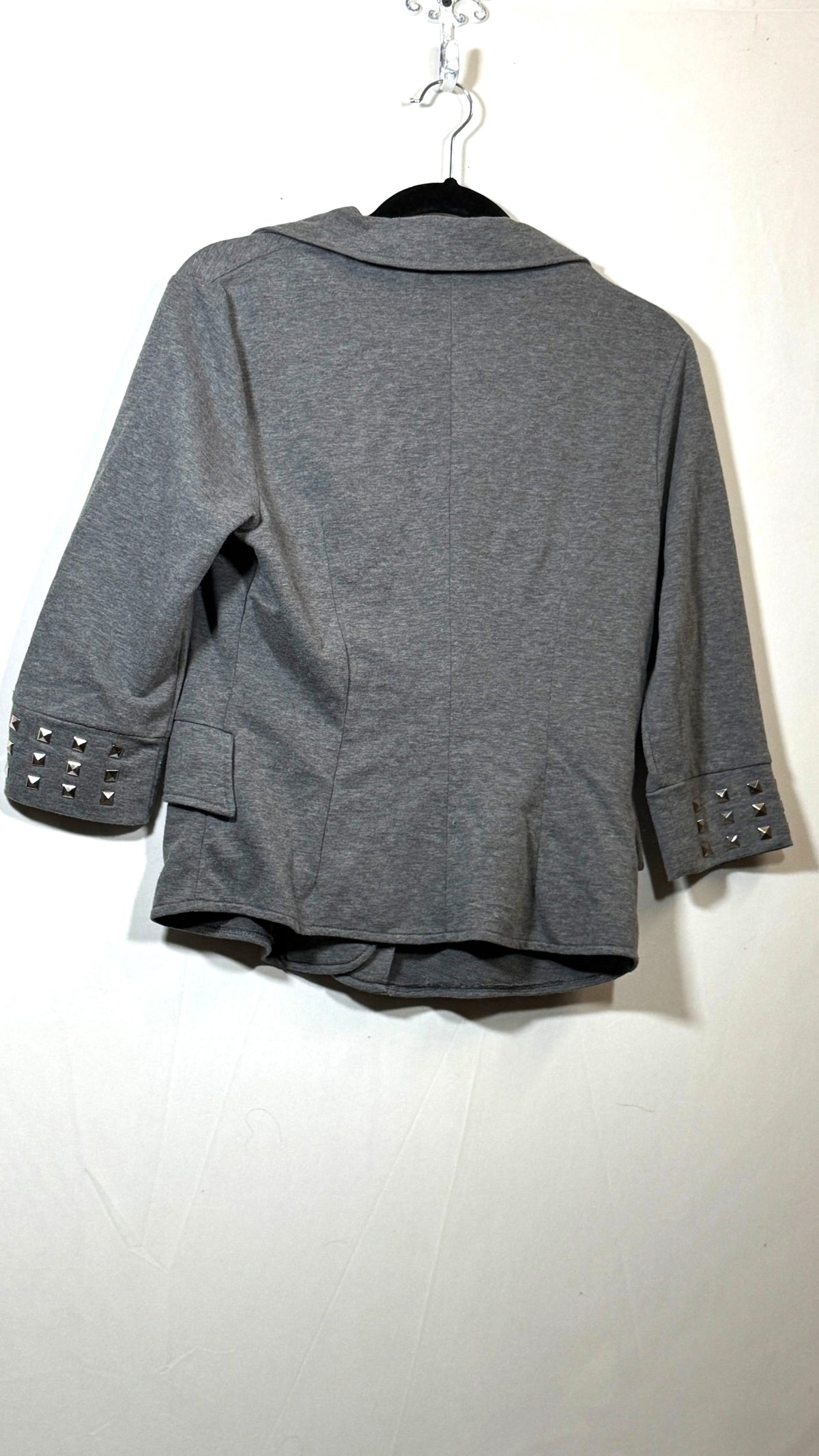 rue21 Women's Medium Cotton-Polyester Blazer with Studded 3/4 Sleeves - Image 3