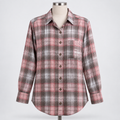 Lands' End Men's Large Plaid Long Sleeve Button-Down Shirt - Image 1