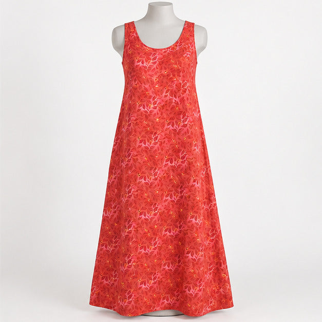 Women's Size 16W Floral Sleeveless Maxi Dress - Image 1