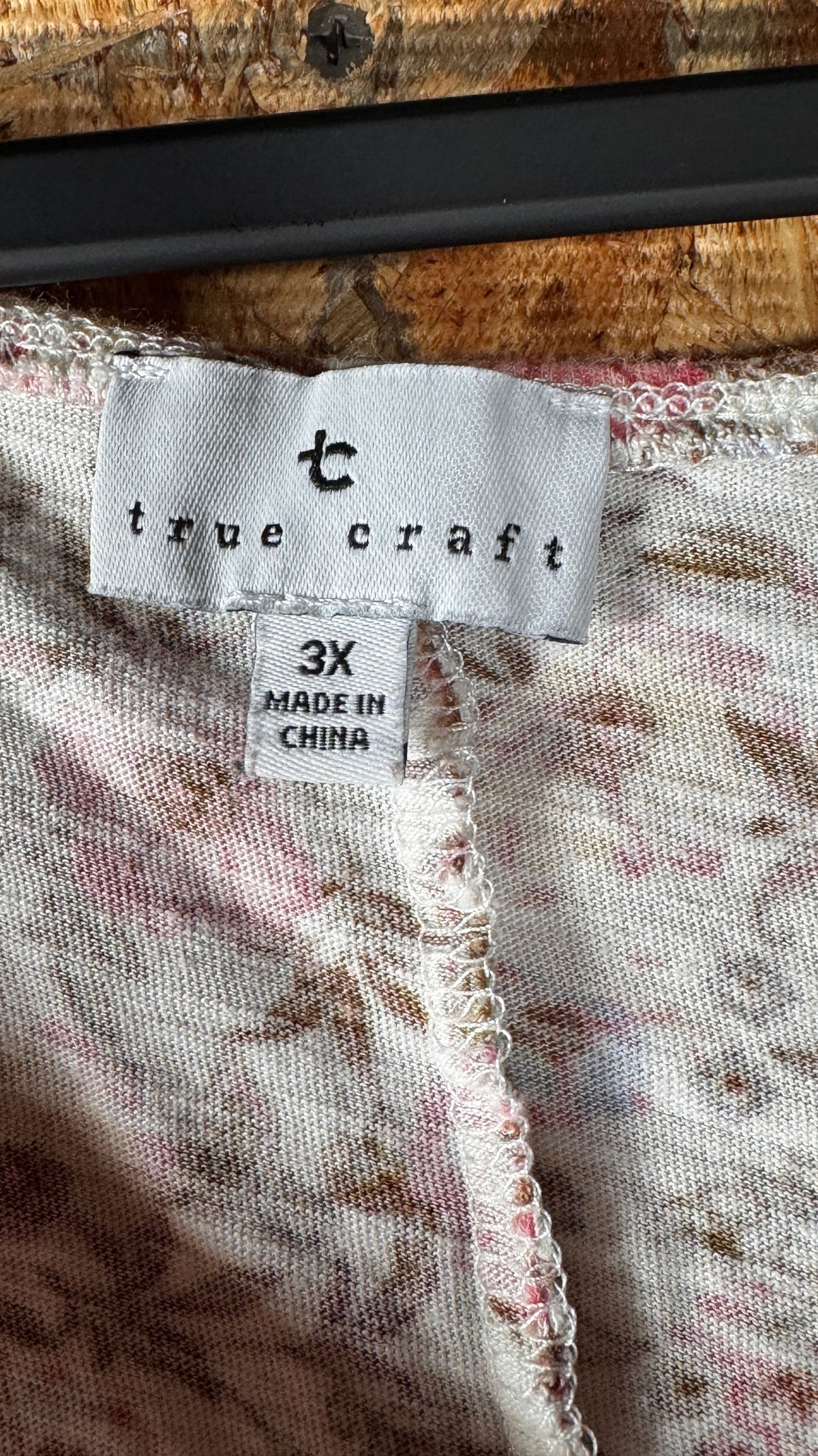 true craft 3X floral print dress short sleeve ruffle hem casual 006 - Image 2