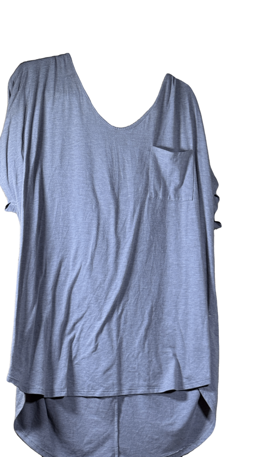 Faded Glory Women's 3X Short Sleeve Polyester-Rayon-Spandex Top 011 - Image 2