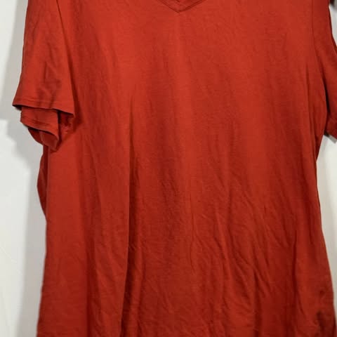 Terra & Sky Women's 3X Lightweight Cotton-Blend V-Neck Shirt - Image 4