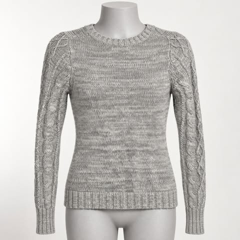 Old Navy Women's XS Petite Cable-Knit Sweater - Image 5