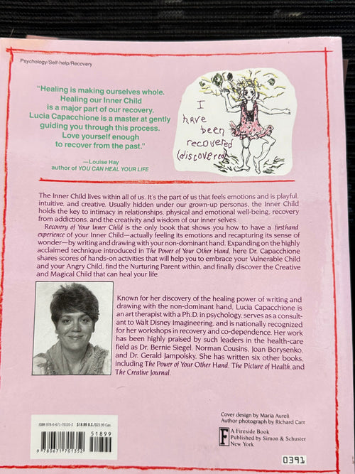 Recovery of Your Inner Child book by Lucia Capacchione Ph.D. - Image 2