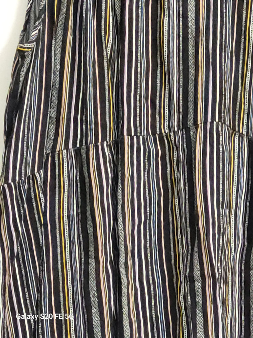 Angel of the North Multicolor Stripe Sleeveless Blouse - Image 3