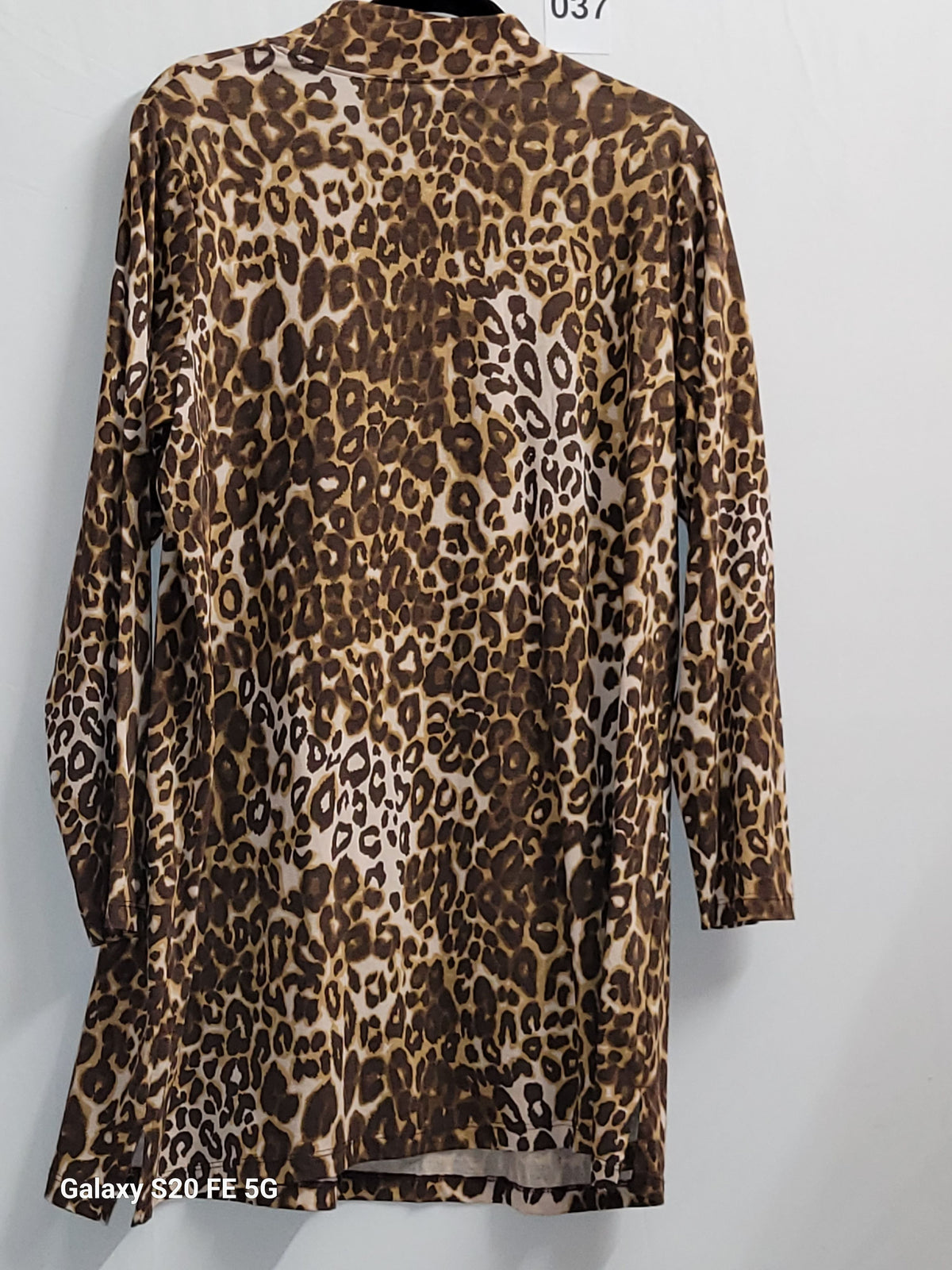 Roaman's Leopard Print Long Sleeve Mock Turtleneck Dress 3X 26/28 - Image 3